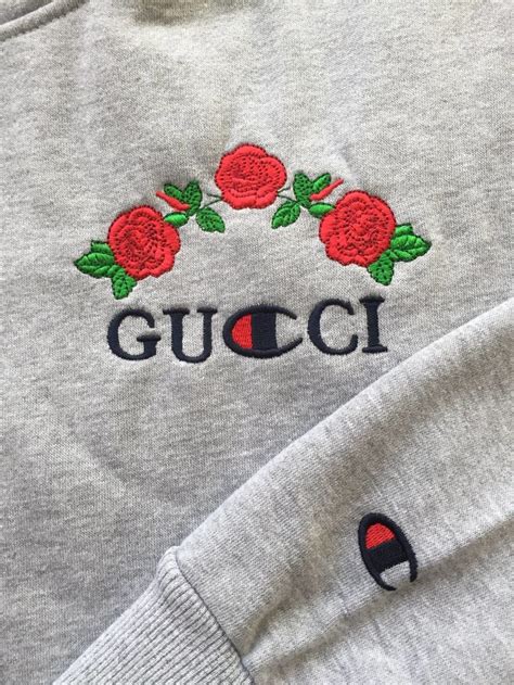 replica gucci hoodies|gucci x champion hoodie real.